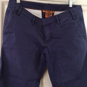 Tory Burch Cropped Chino Pants